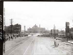 [46] 수복직후의 서울역과 주변 모습, 1950년 9울 28일