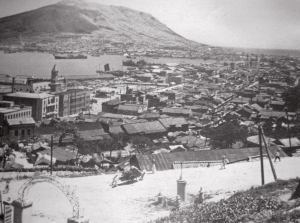 [43] 부산항과 부산역 1950년